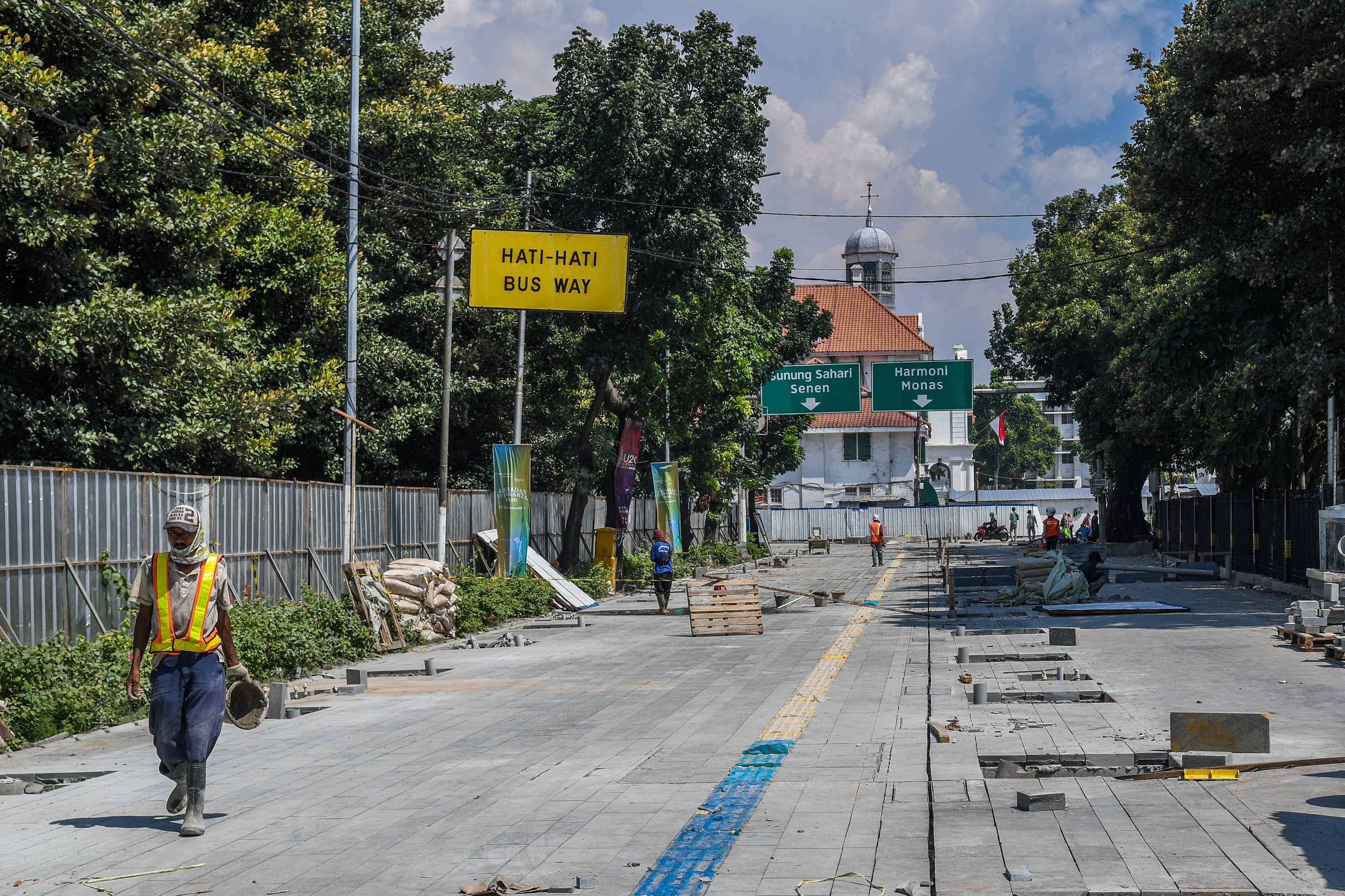 Ilustrasi pedestrian