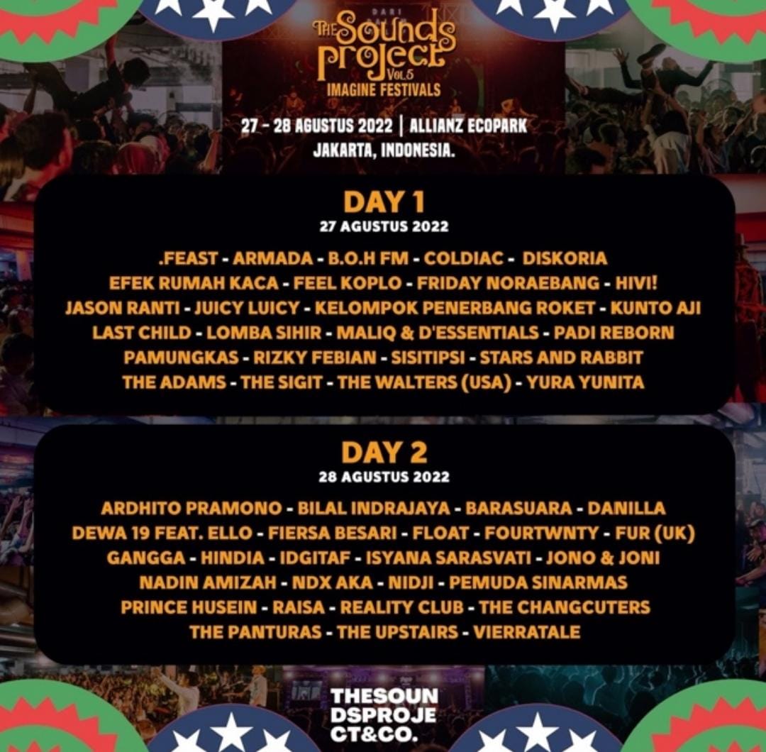 48 Musisi Tanah Air dan 2 Musisi Mancanegara Meriahkan The Sounds Project Vol. 5