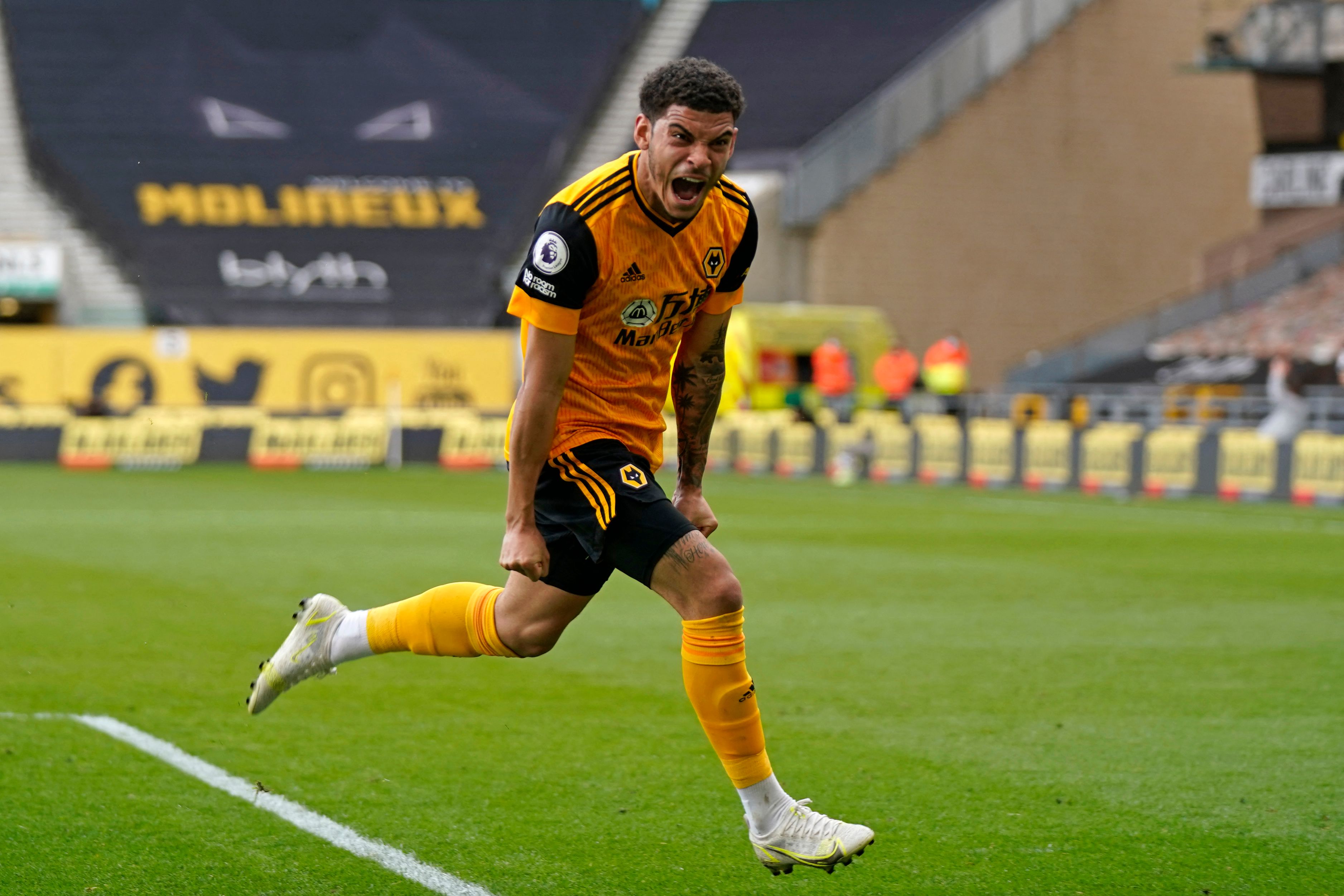 Gelandang Wolverhampton Wanderers Morgan Gibbs-White