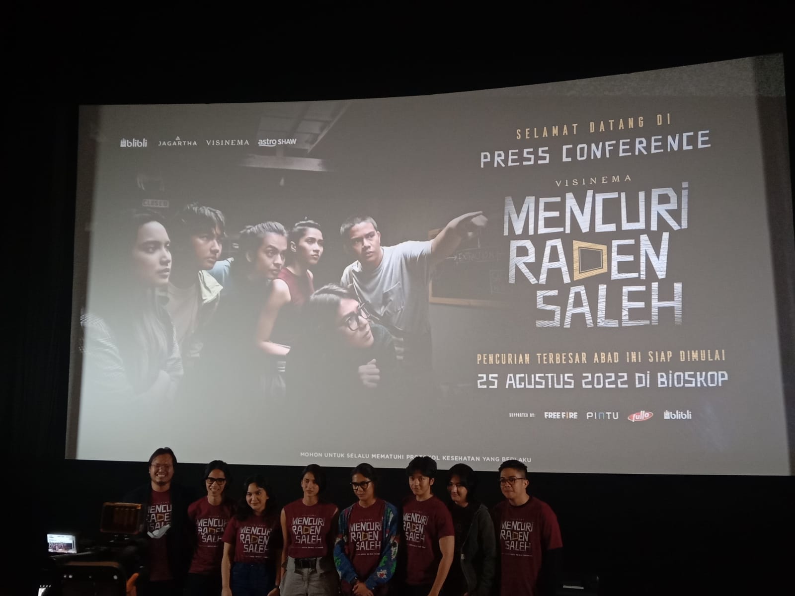 Suasana peluncuran trailer dan poster 