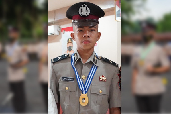  Glenfil Daniel Kuntag, Siswa Teladan SPN Polda Sulawesi Utara