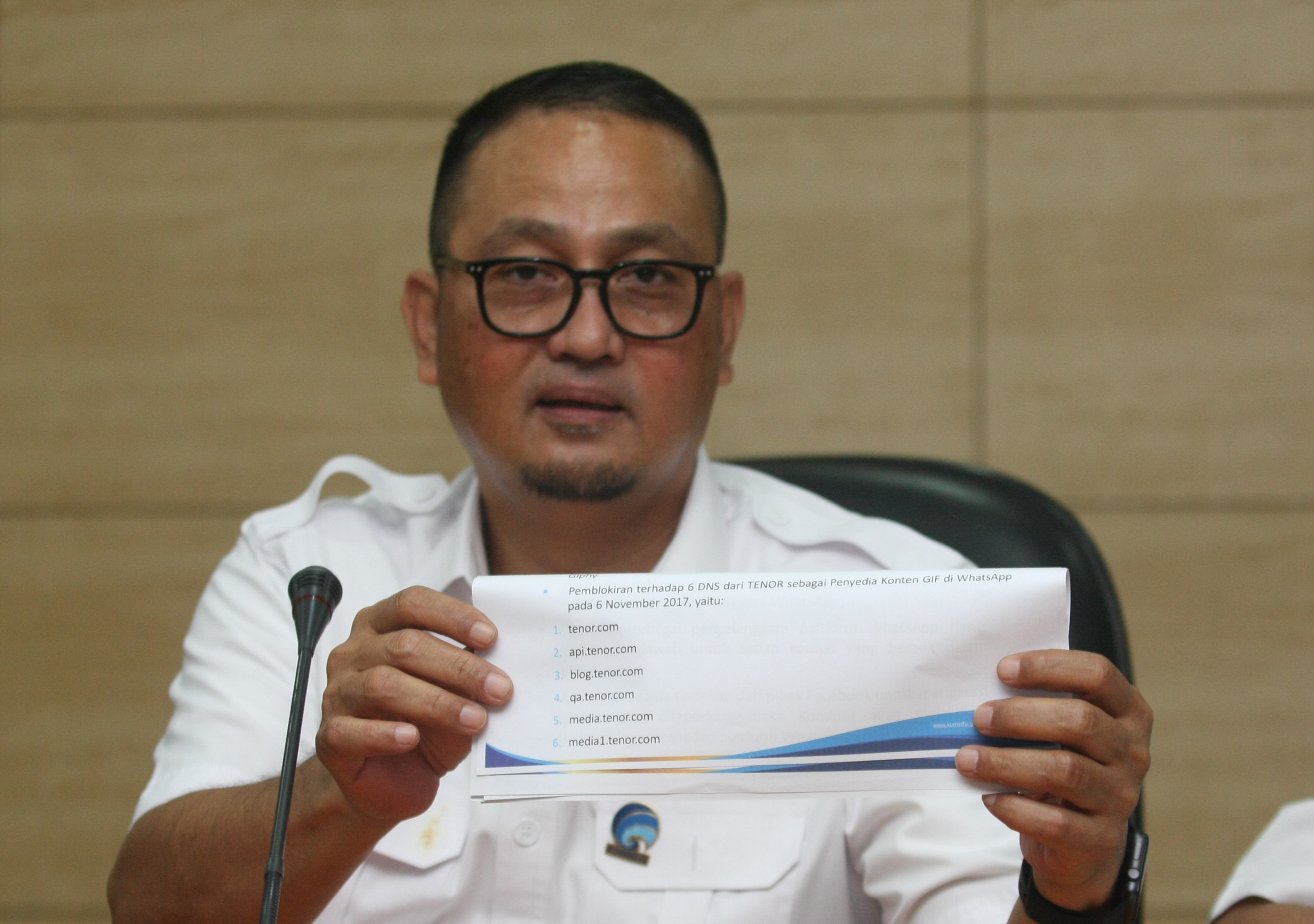 Dirjen Aplikasi Informatika Kominfo, Semuel Abrijani Pangerapan