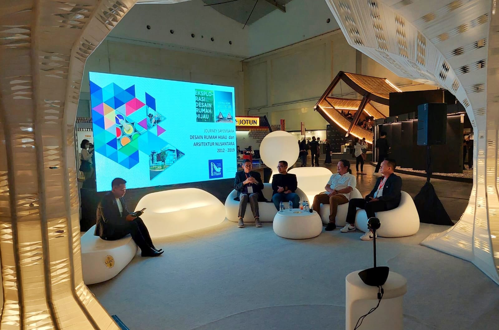  Acara Talk Show “Mengupas Sayembara Desain Arsitektur” pada ARCH:ID Architectural Conference and Exhibition di ICE BSD City, Tangerang,