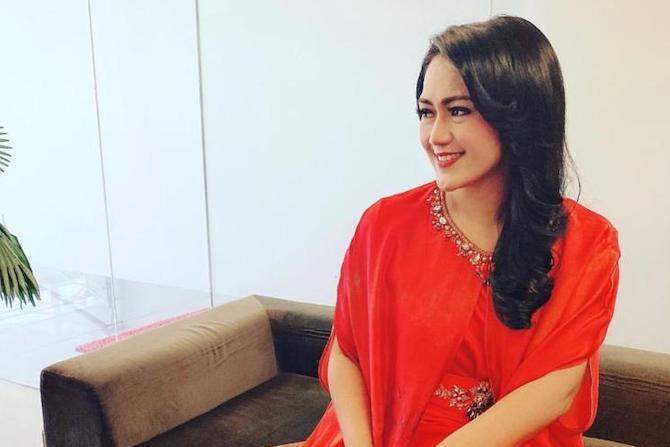 Presenter berita Brigita Purnawati Manohara tidak hadir alias mangkir dari panggilan tim penyidik KPK.