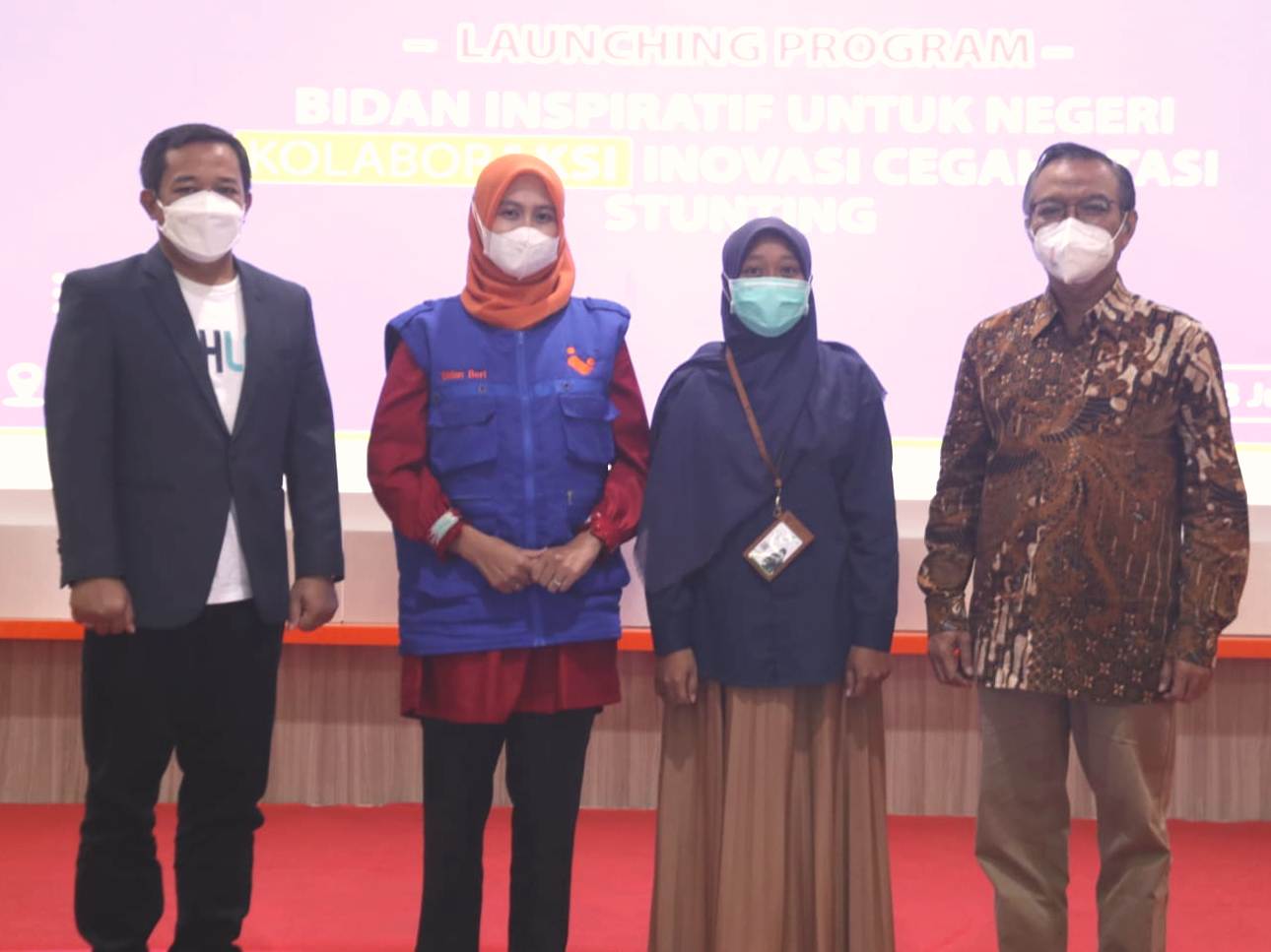 Para pembicara di kick off dan webinar Bidan Inspiratif.