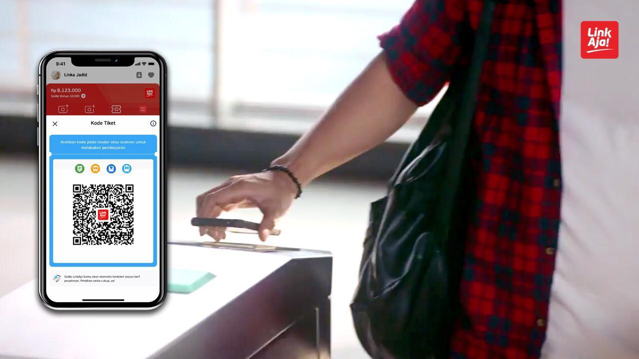 Metode pembayaran menggunakan aplikasi LinkAja