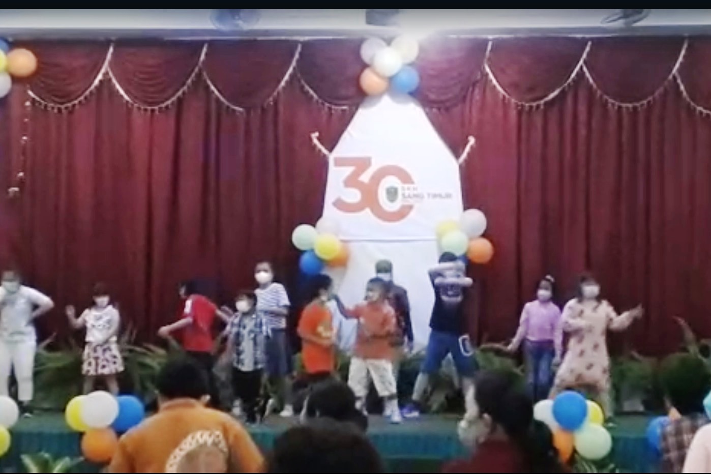 Penampilan kelas D1-D6 SKh Sang Timur.