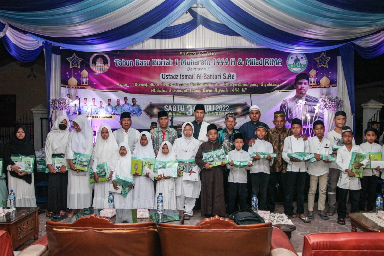 Tahun Baru Islam 1444 Hijriyah merupakan momentum perubahan baik dalam berprilaku maupun beribadah kepada Allah SWT.