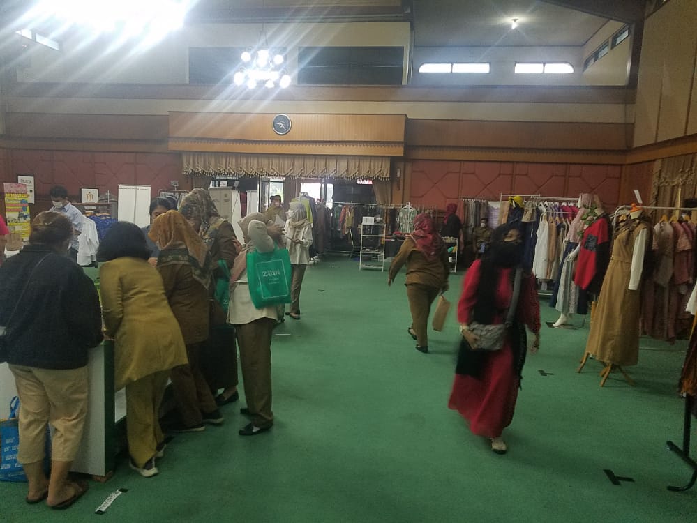 Bekasi UMKM Week di Balai Patriot, komplek perkantoran Pemkot Bekasi, Senin (25/7).