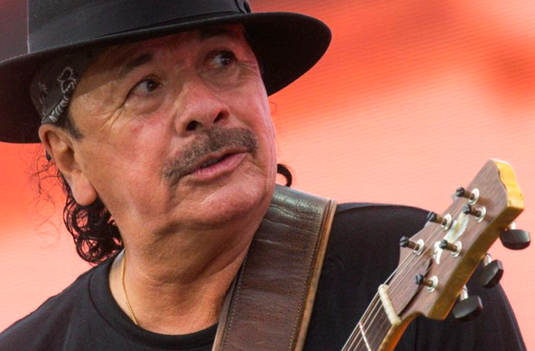 Carlos Santana.