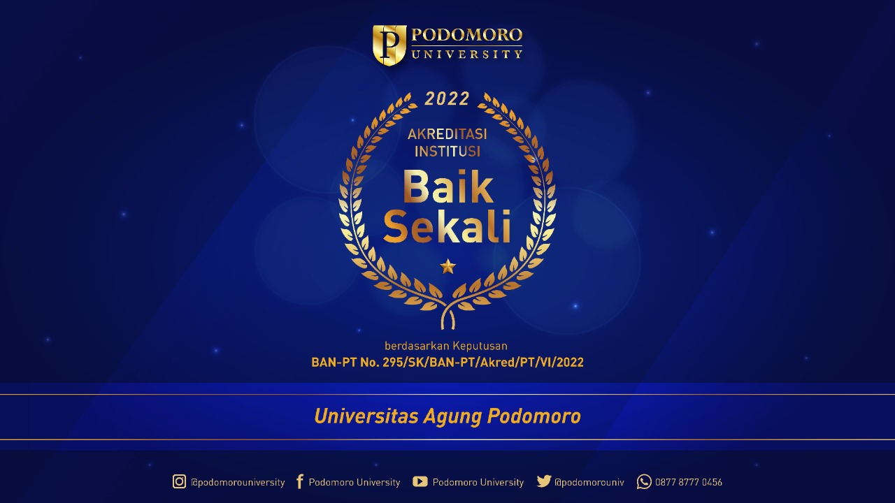 Akreditas Baik Sekali untuk Podomoro University