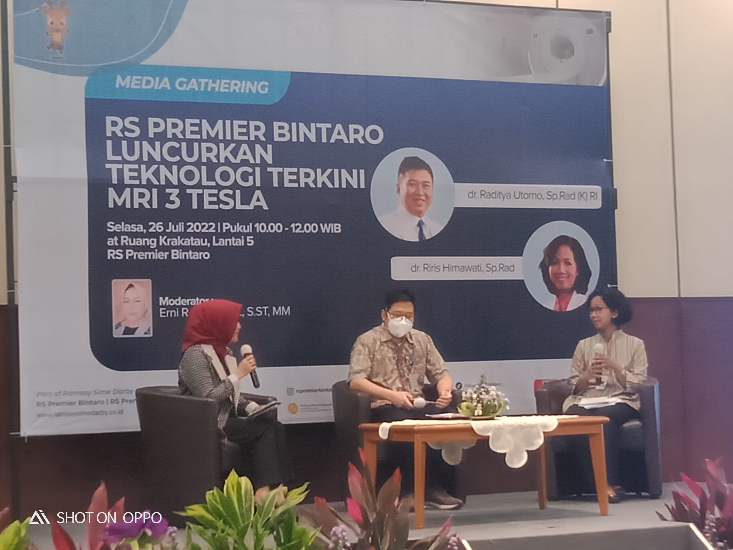 Acara Healty Talk bertema 'RS Premier Bintaro Luncurkan Teknologi Terkini MRI 3 Tesla. di Jakarta.
