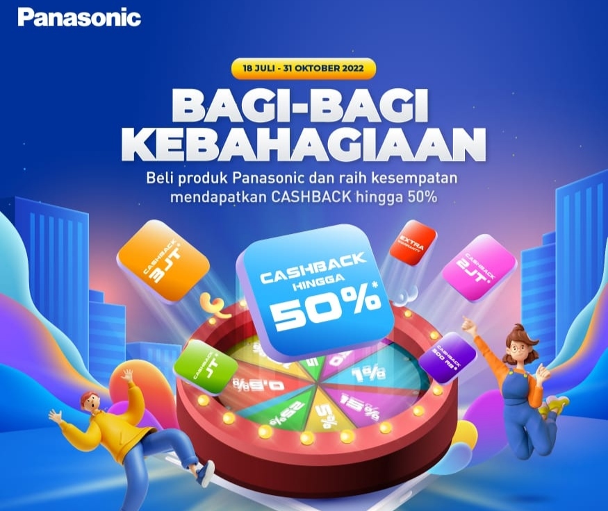 Promo Bagi-Bagi Kebahagiaan Panasonic