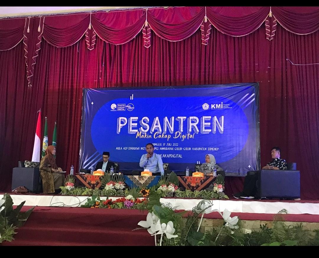  Seminar Literasi Digital Pesantren di Kampus Institut Keislaman (INSTIKA) Pondok Pesantren Annuqayah Guluk-Guluk, Kabupaten Sumenep