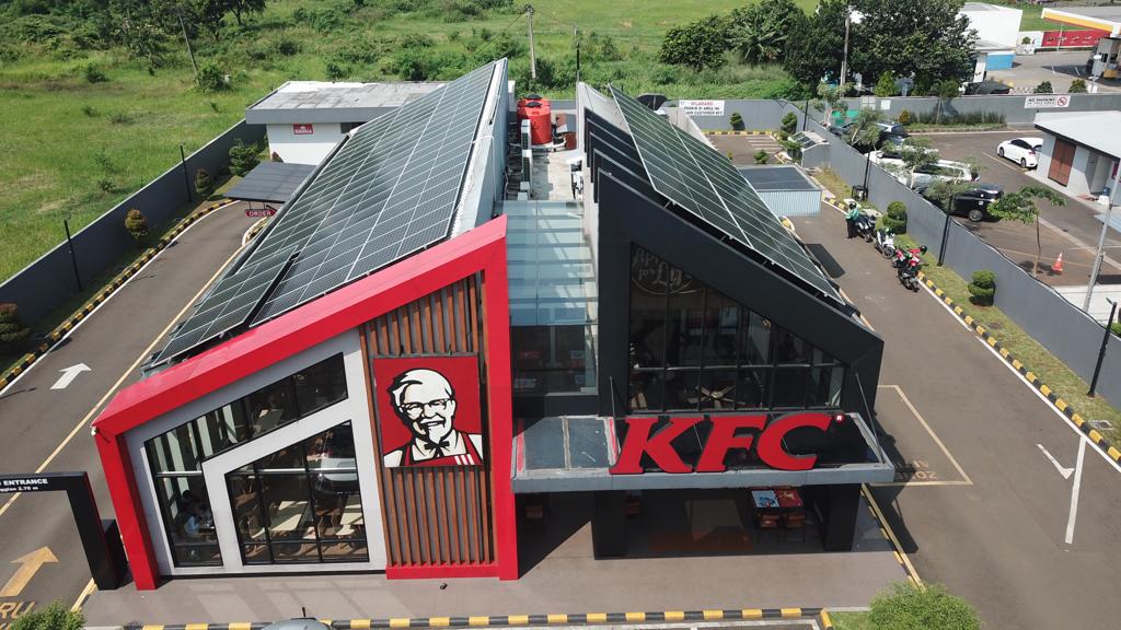 Salah satu proyek panel surya yang digarap Agra Surya Energy