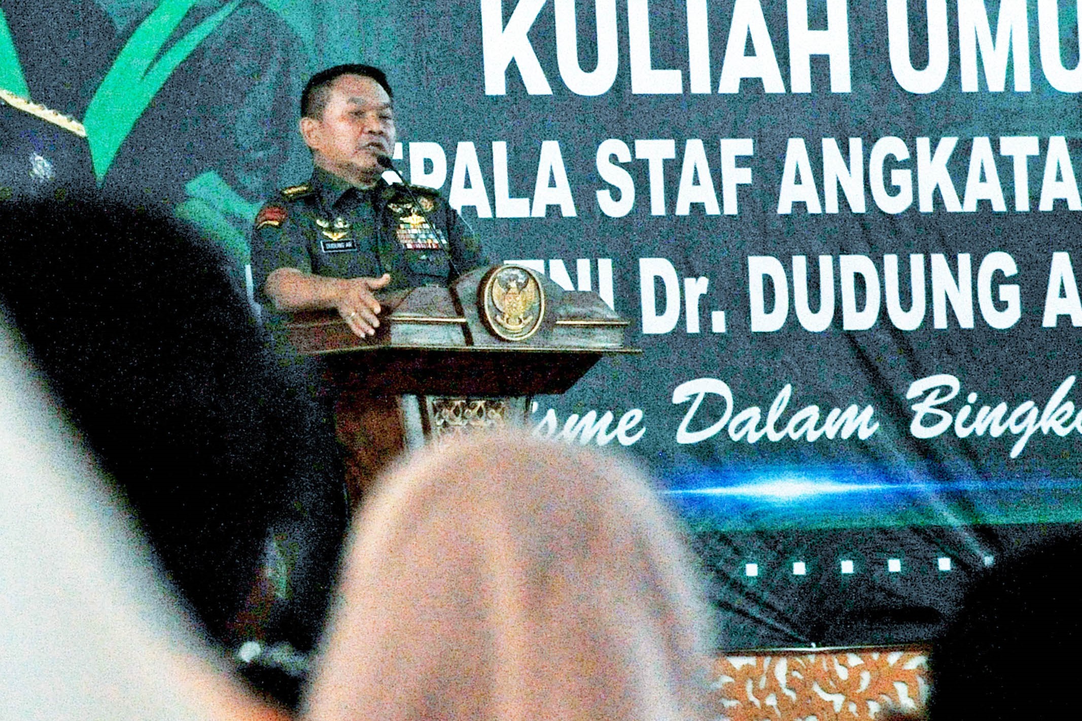 Kepala Staf Angkatan Darat (KASAD) Jenderal TNI Dudung Abdurachman