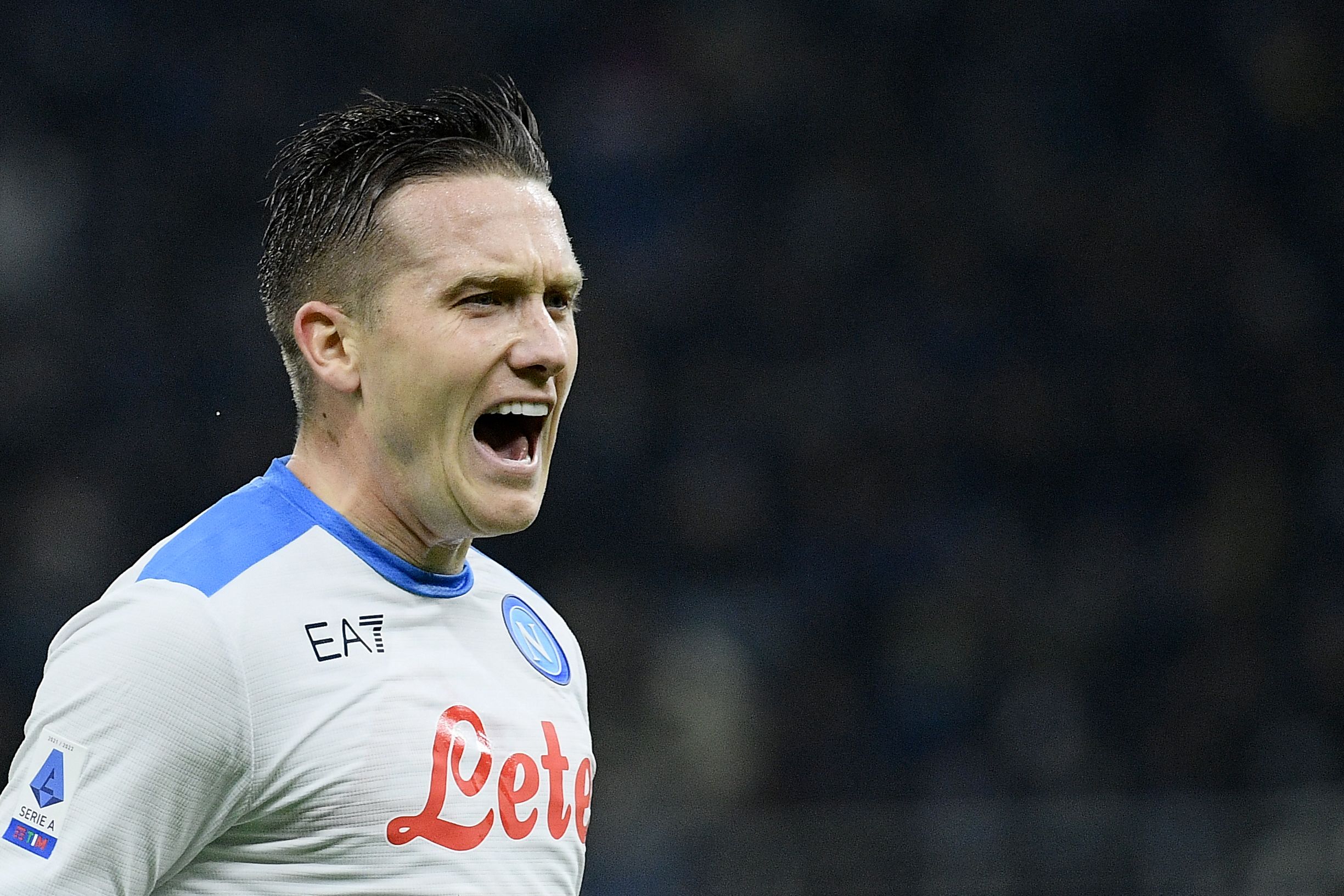 Gelandang Napoli Piotr Zielinski