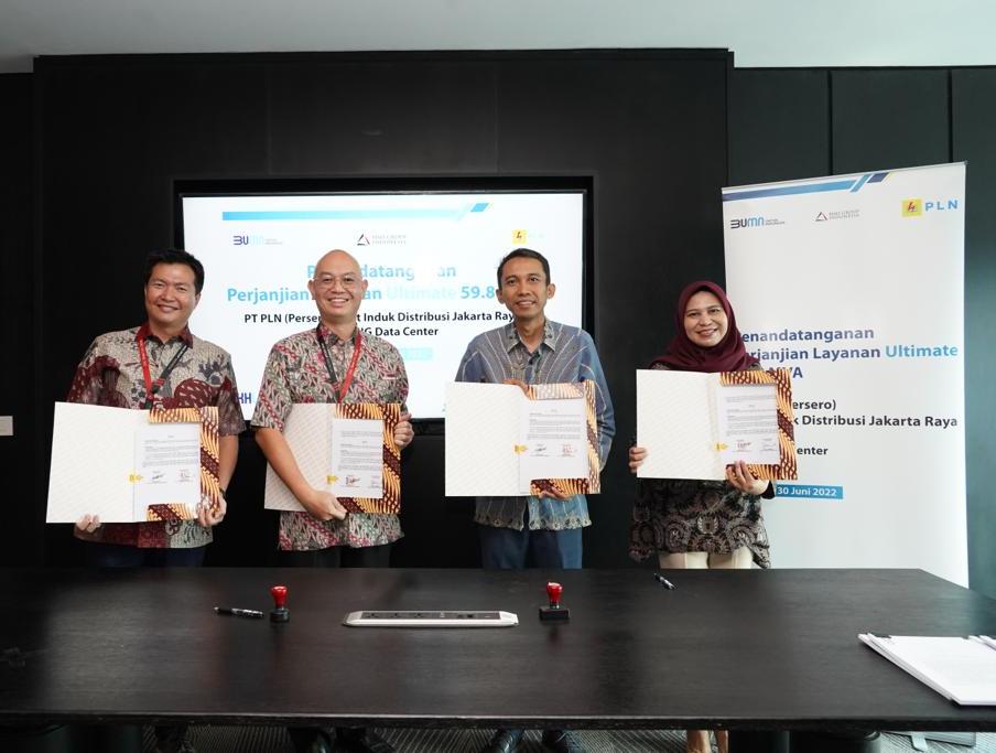  PT MIG dan PT MMP melaksanakan penandatangan Perjanjian Jual Beli Tenaga Listrik (PJBTL) dengan PT PLN (Persero).