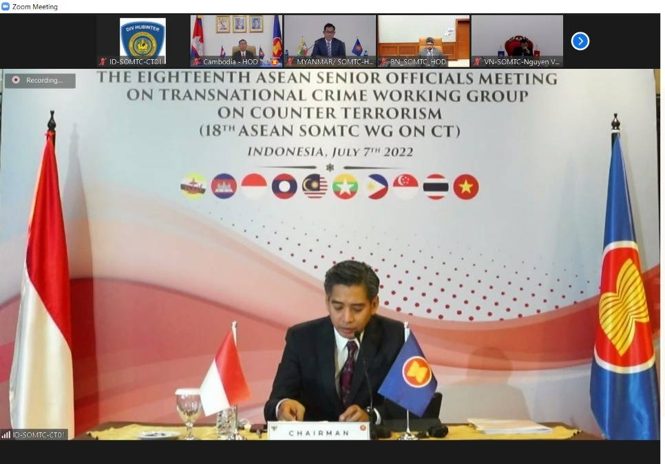 BNPT dan Pejabat Senior ASEAN Bahas Penanggulangan Terorisme