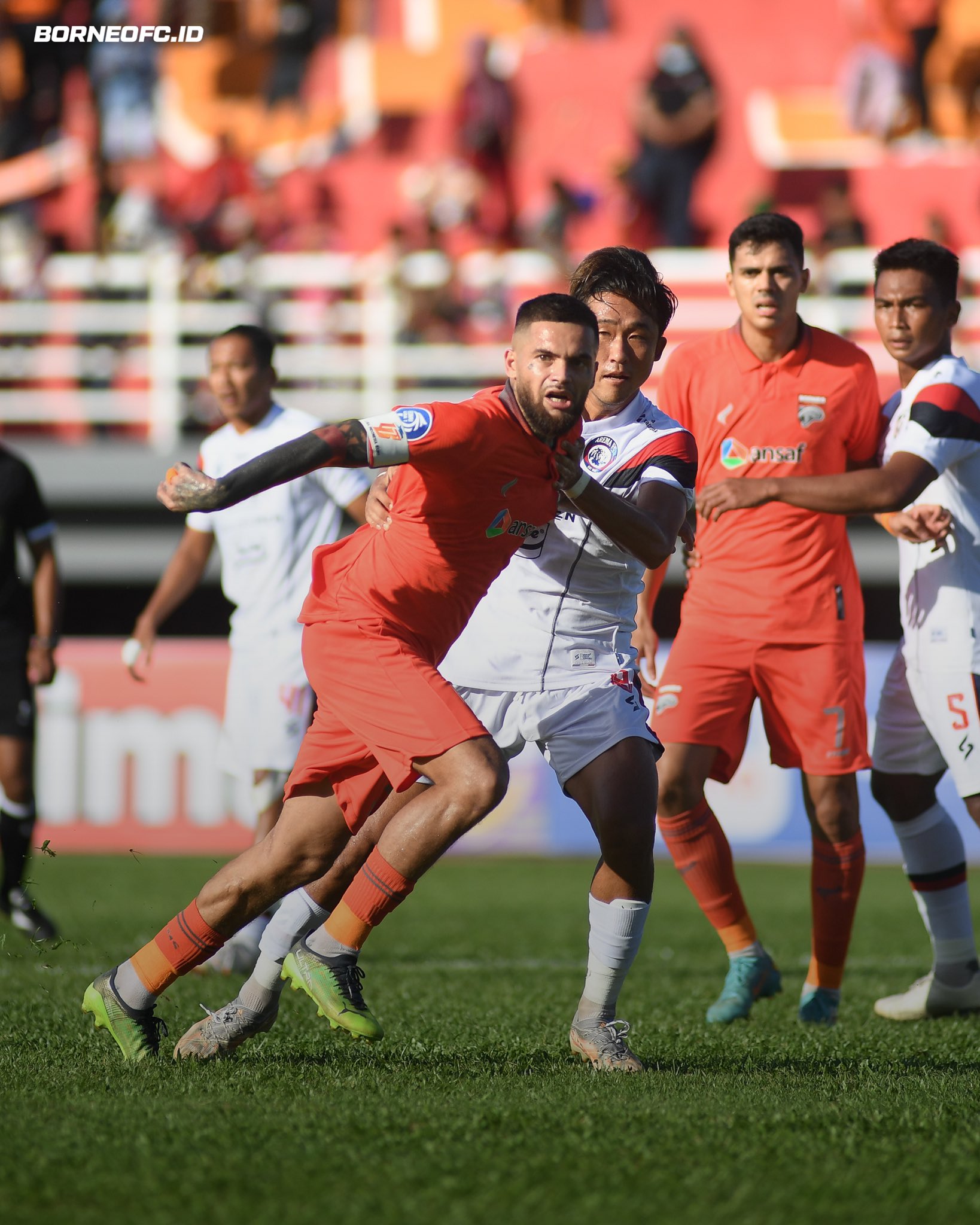 Laga Borneo FC lawan Arema FC