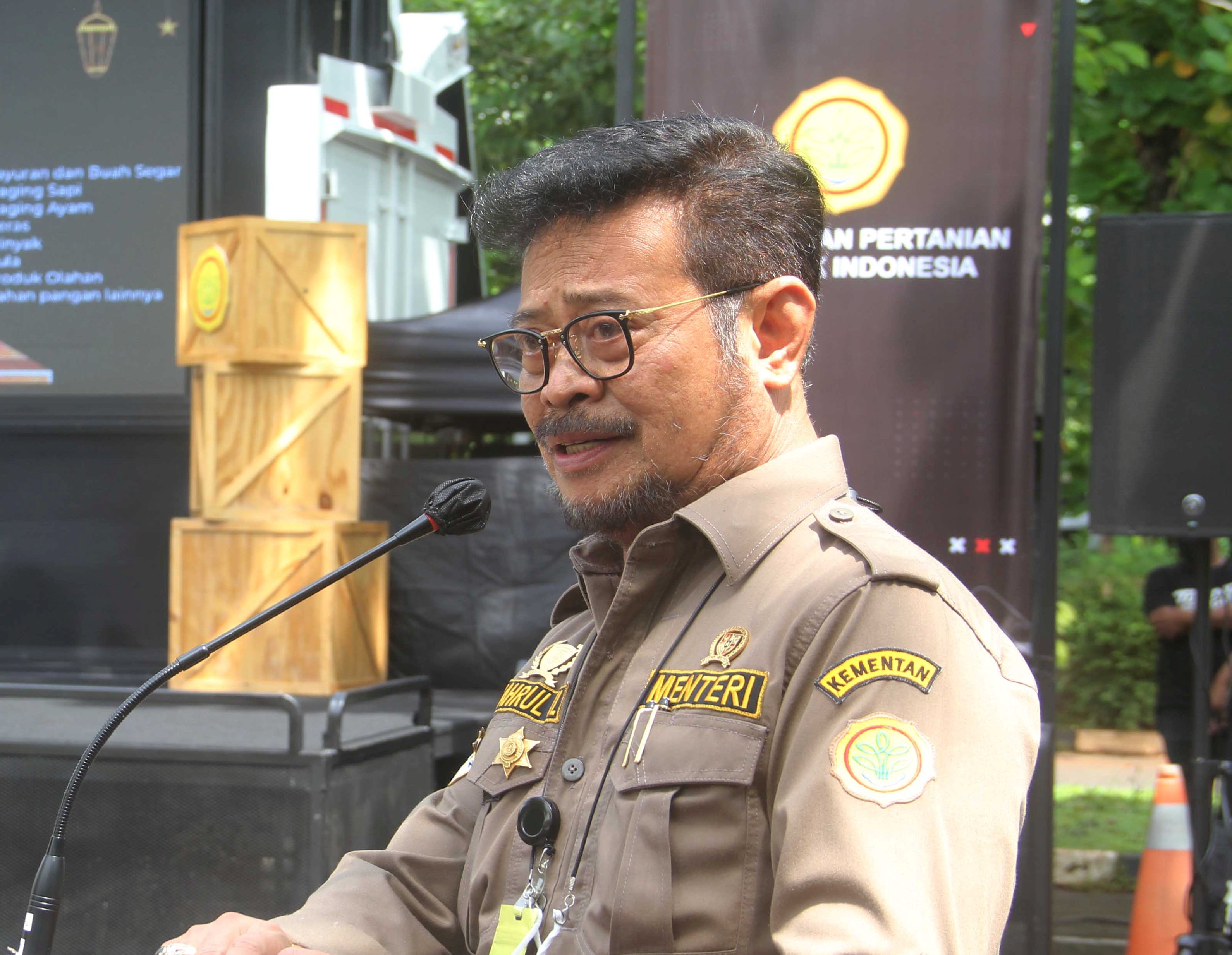 Menteri Pertanian Syahrul Yasin Limpo (Mentan SYL). 