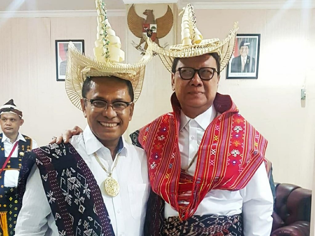 Saleh Husin dan Tjahjo Kumolo.