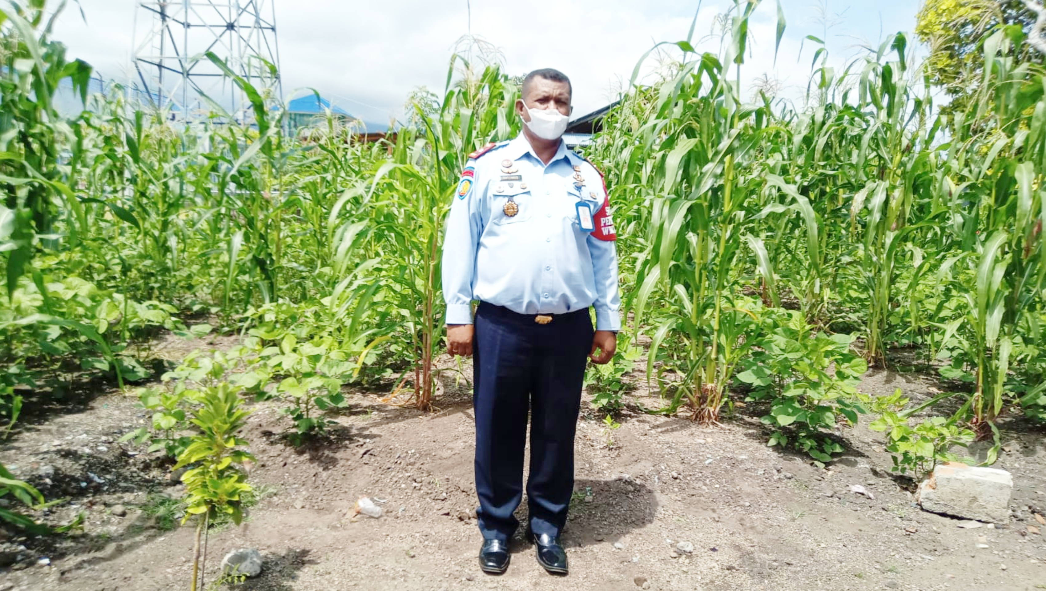 Kepala Rutan (Karutan) Maumere Antonius Semuki 