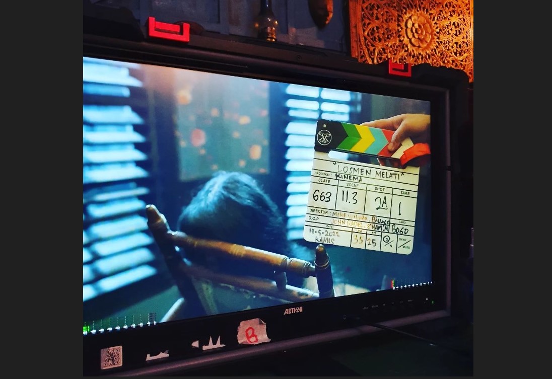 Kegiatan syuting Losmen Melati