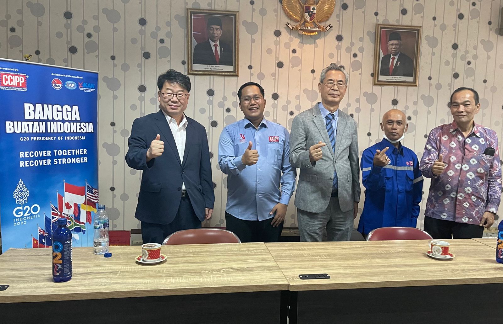 Pertemuan CCIPP dengan perusahan Korsel untuk penyiapan tenaga kerja di Galangan Kapal Korsel