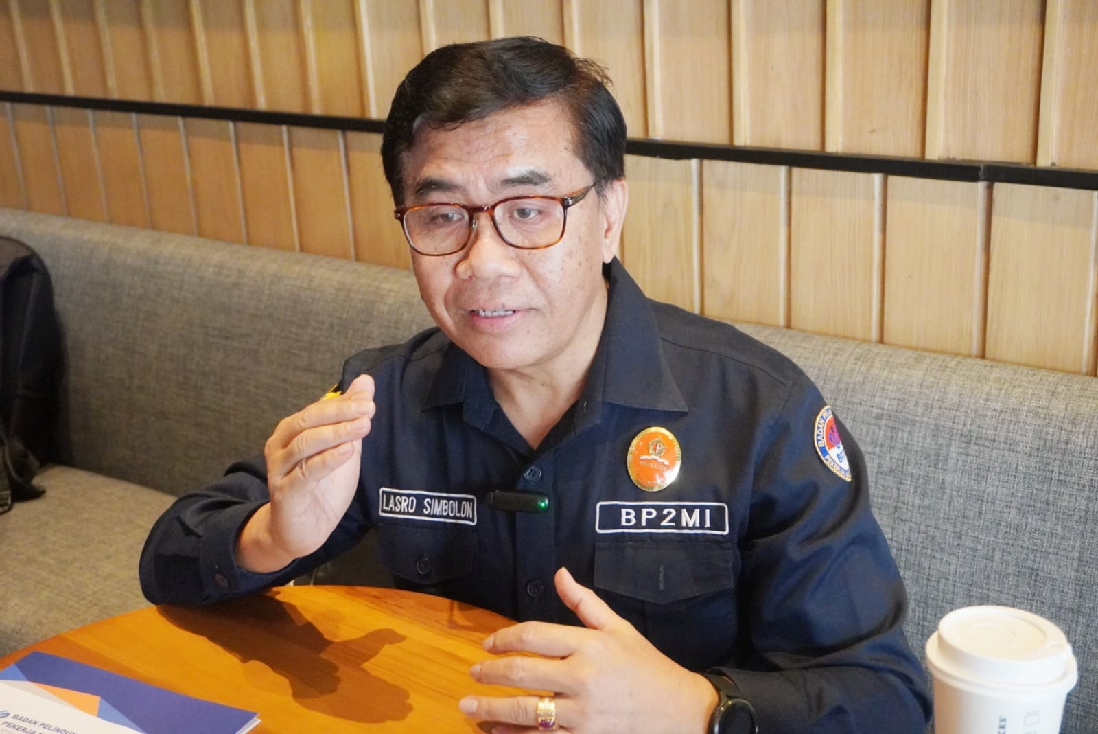 Deputi Penempatan dan Pelindungan Kawasan Amerika dan Pasifik, Drs. Lasro Simbolon, M.A.