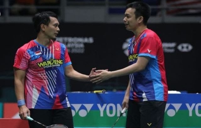 Fajar/Rian dan Ahsan/Hendra ke 16 Besar Singapura Terbuka