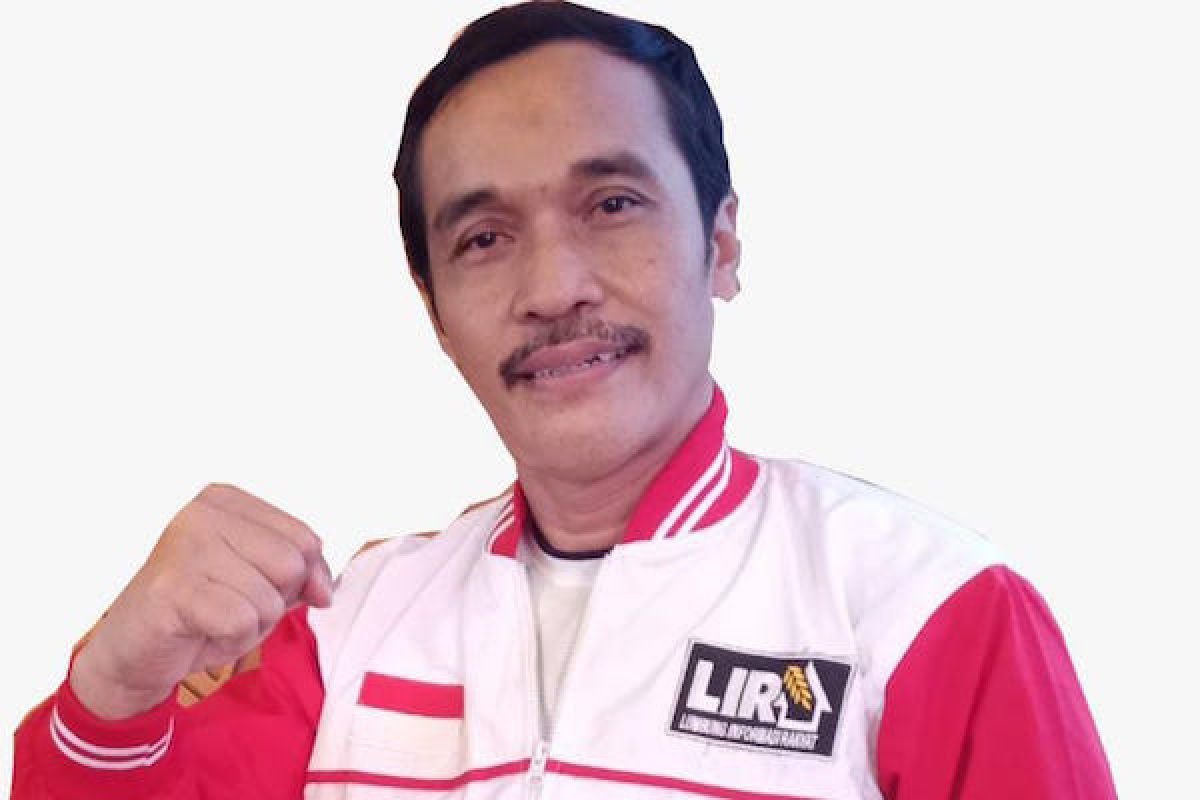  Aktivis anti-korupsi DPP LIRA Hadi Purwanto.
