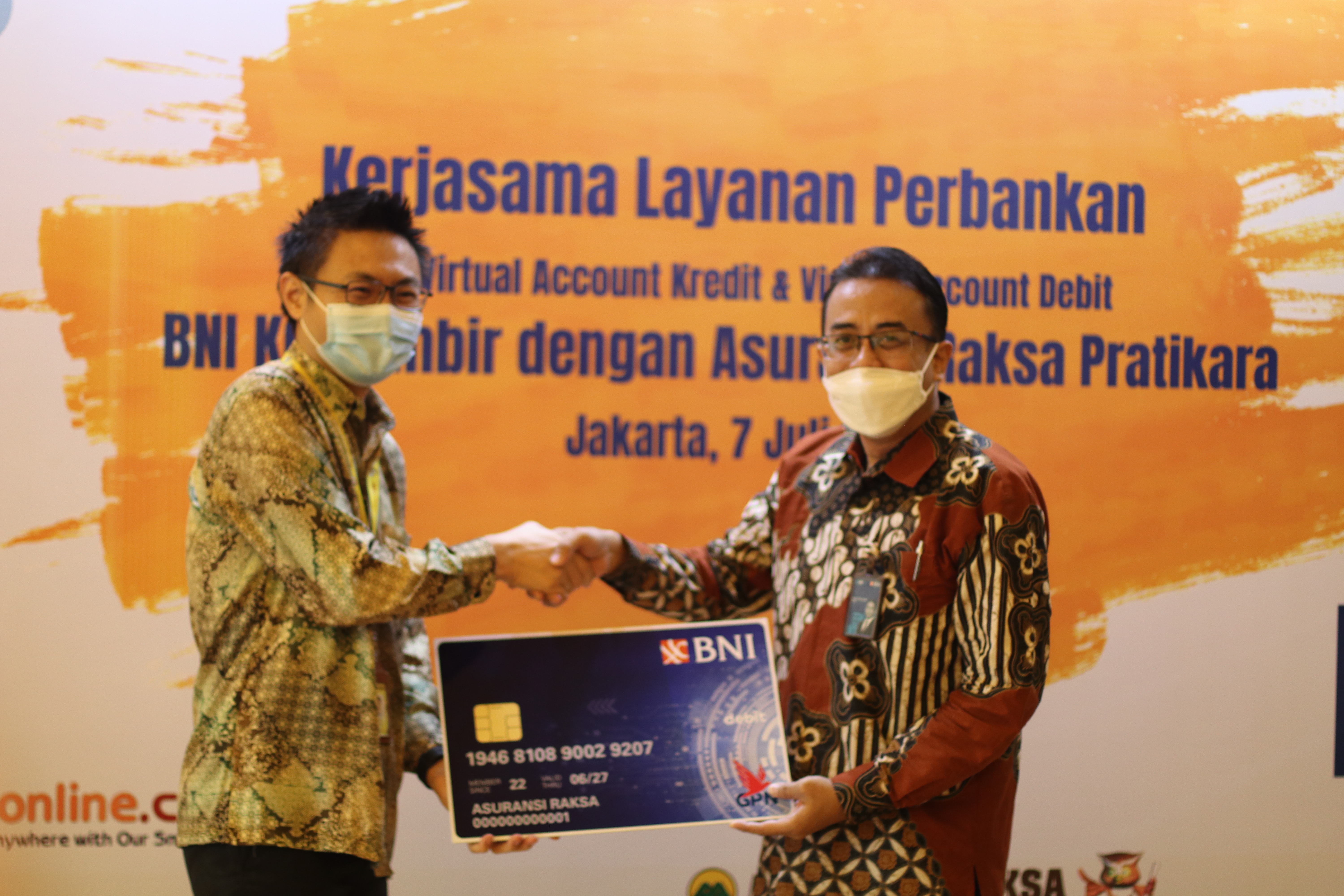 Kerja sama Asuransi Raksa dengan BNI