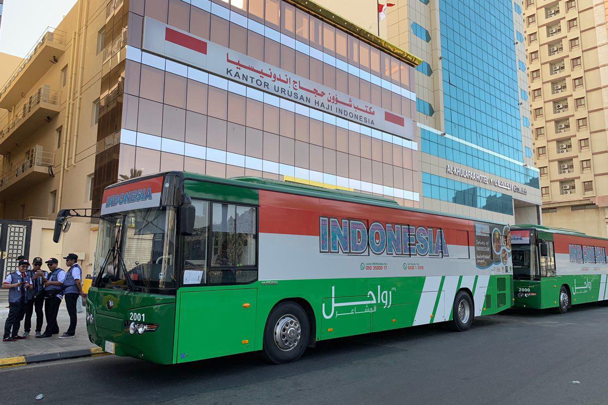 Ilustrasi bus shalawat