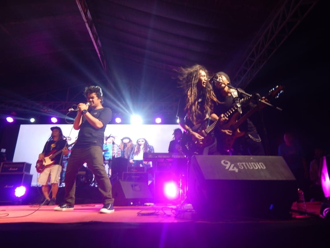 Konser musik Ganjar Fun Fest Banten, Minggu (24/7/2022)