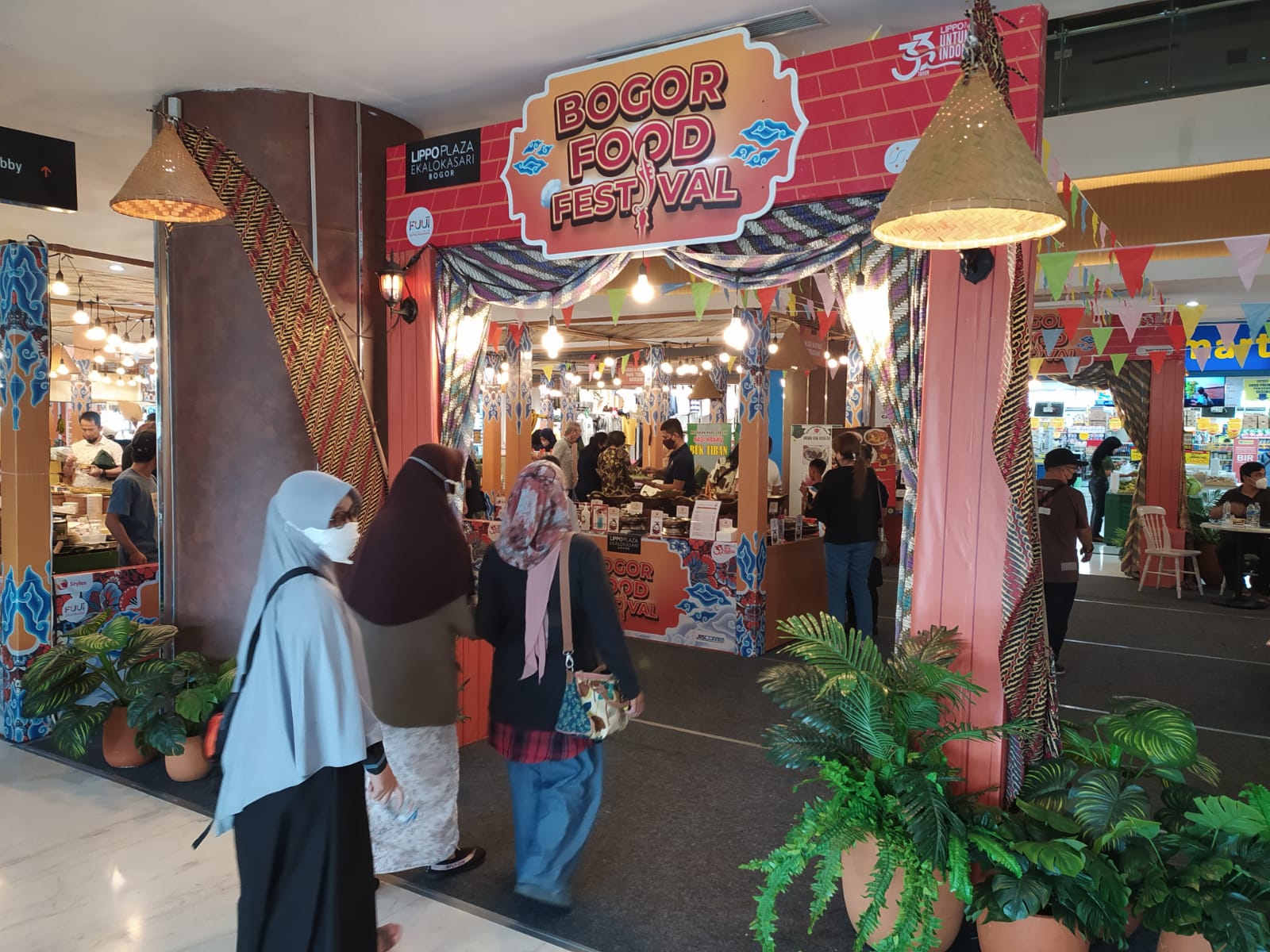 Bogor Food Festival di Lippo Plaza Ekalokasari Bogor. 