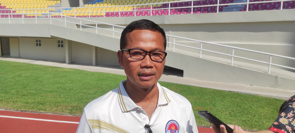 Pelatih Kepala Atletik Indonesia Slamet Widodo