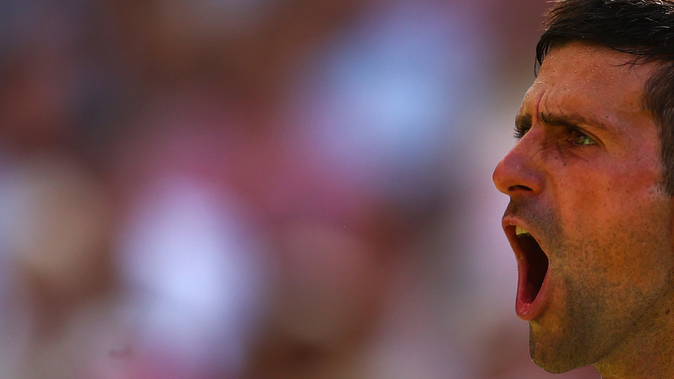 Petenis Serbia Novak Djokovic melenggang ke partai final Wimbledon 2022.