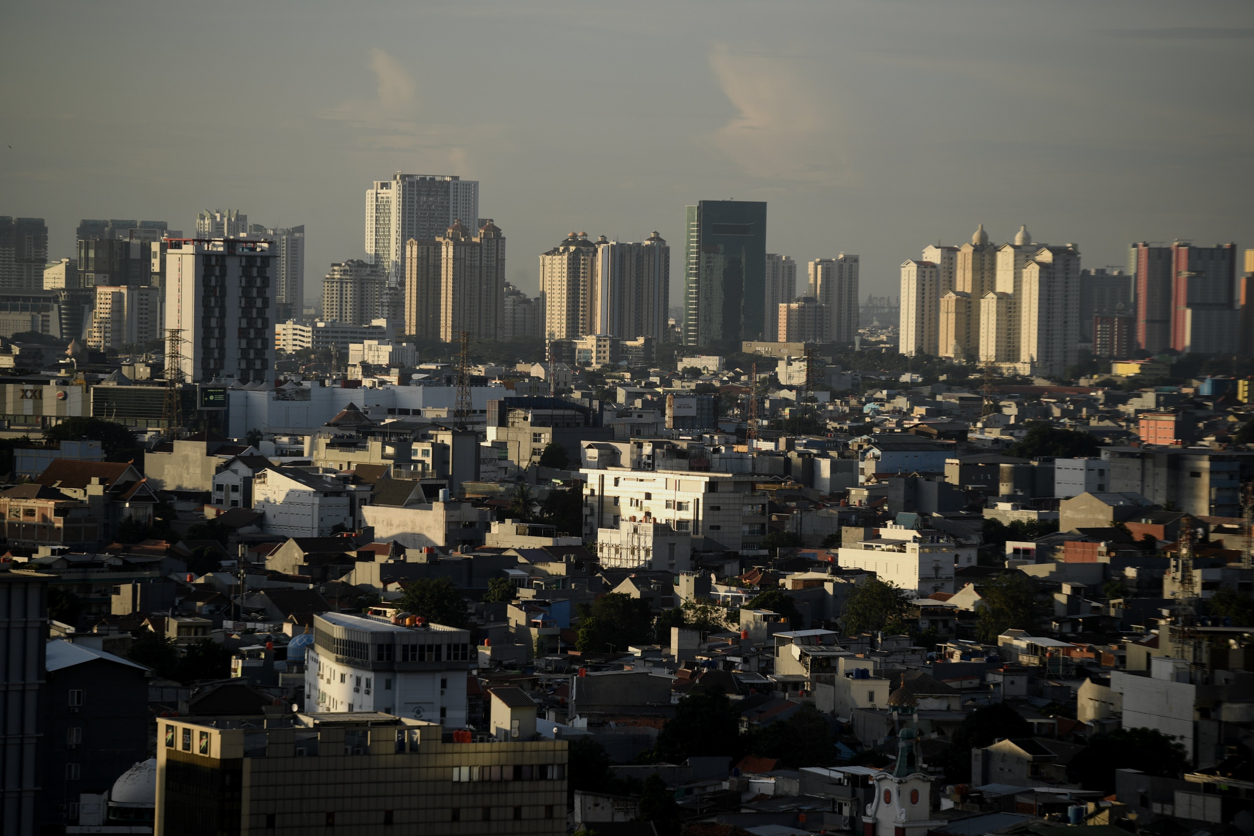 Potret lanskap wilayah DKI Jakarta.