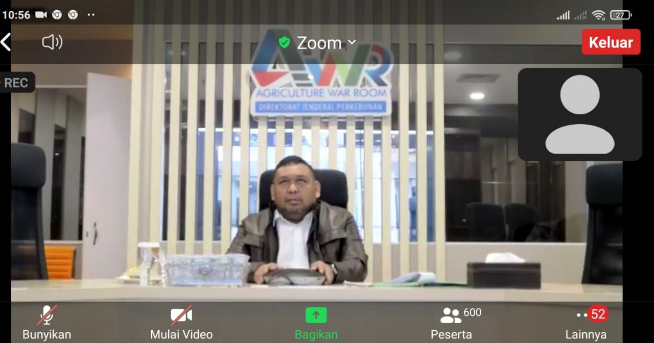 Dirjen Perkebunan Kementan Andi Nur Alam Syah