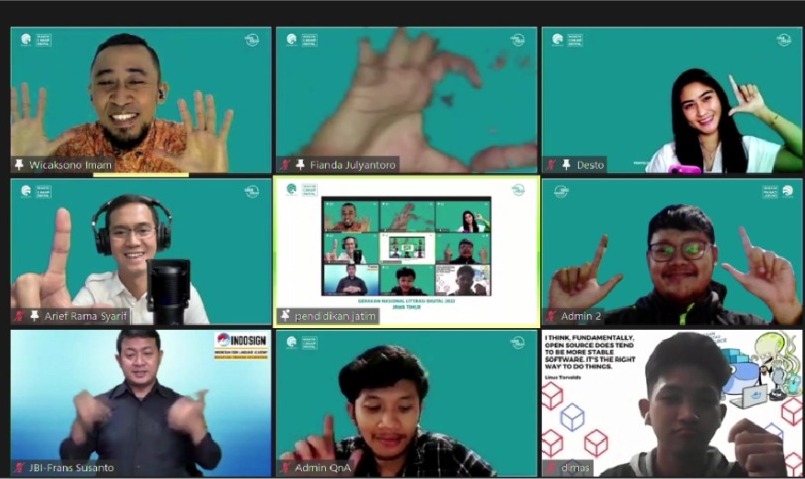 Literasi Digital dengan mengusung tema: “Yuk Cintai Produk Dalam Negeri”.