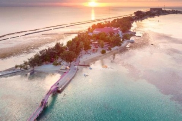 Ilustrasi Salah satu pulau di Kepulauan Seribu