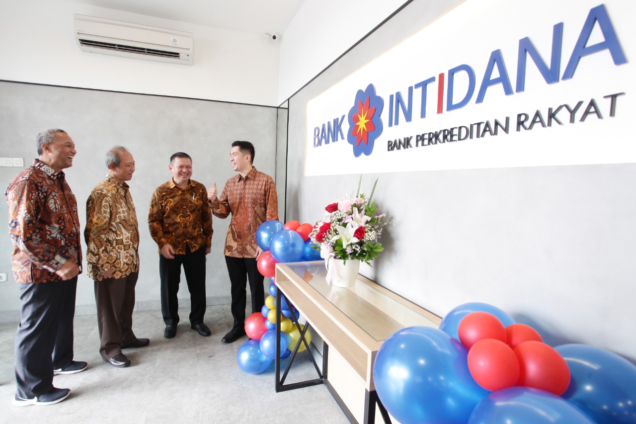 Peresmian kantor cabang baru BPR Intidana