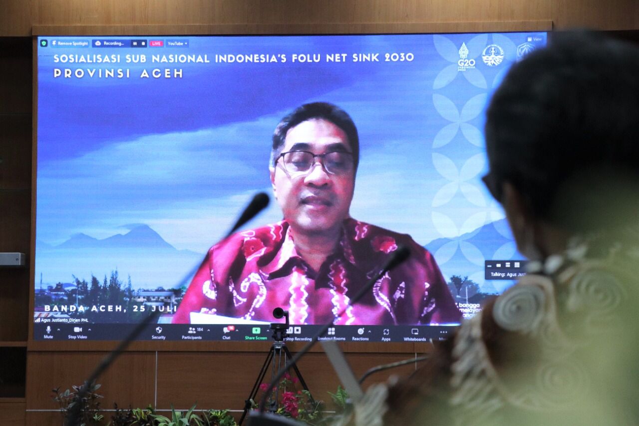 KLHK Gelar Sosialisasi Rencana Indonesia's Folu Net Sink 2030