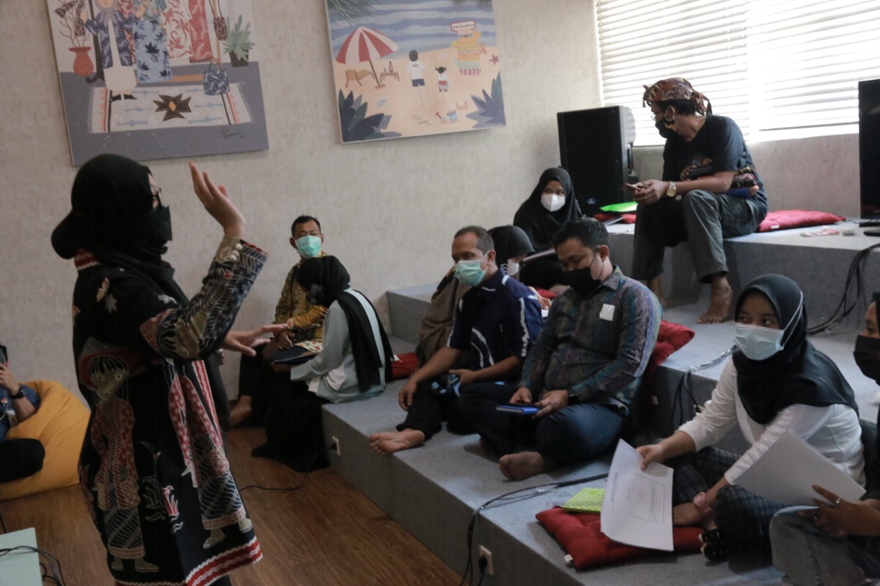 Rumah BUMN (RB) Rembang yang membukukan transaksi Rp1,8 miliar sejak beroperasi di akhir 2020 lalu.