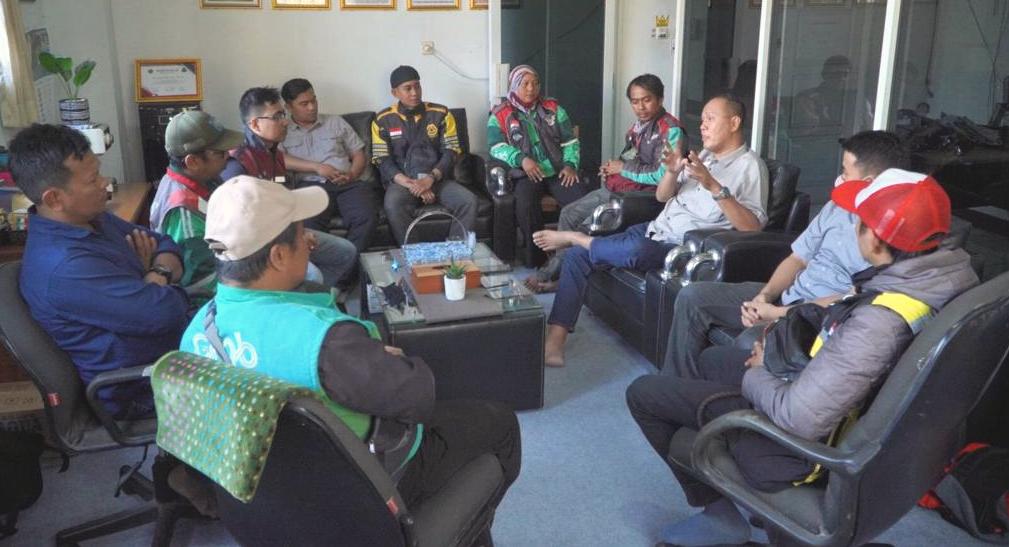  Ojol Sukabumi Gandeng Ayep Zaki Dirikan Koperasi