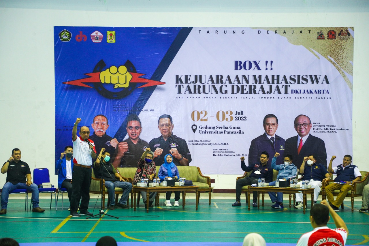 Kejuaraan Mahasiswa Tarus Derajat 2022 se-DKI Jakarta. 