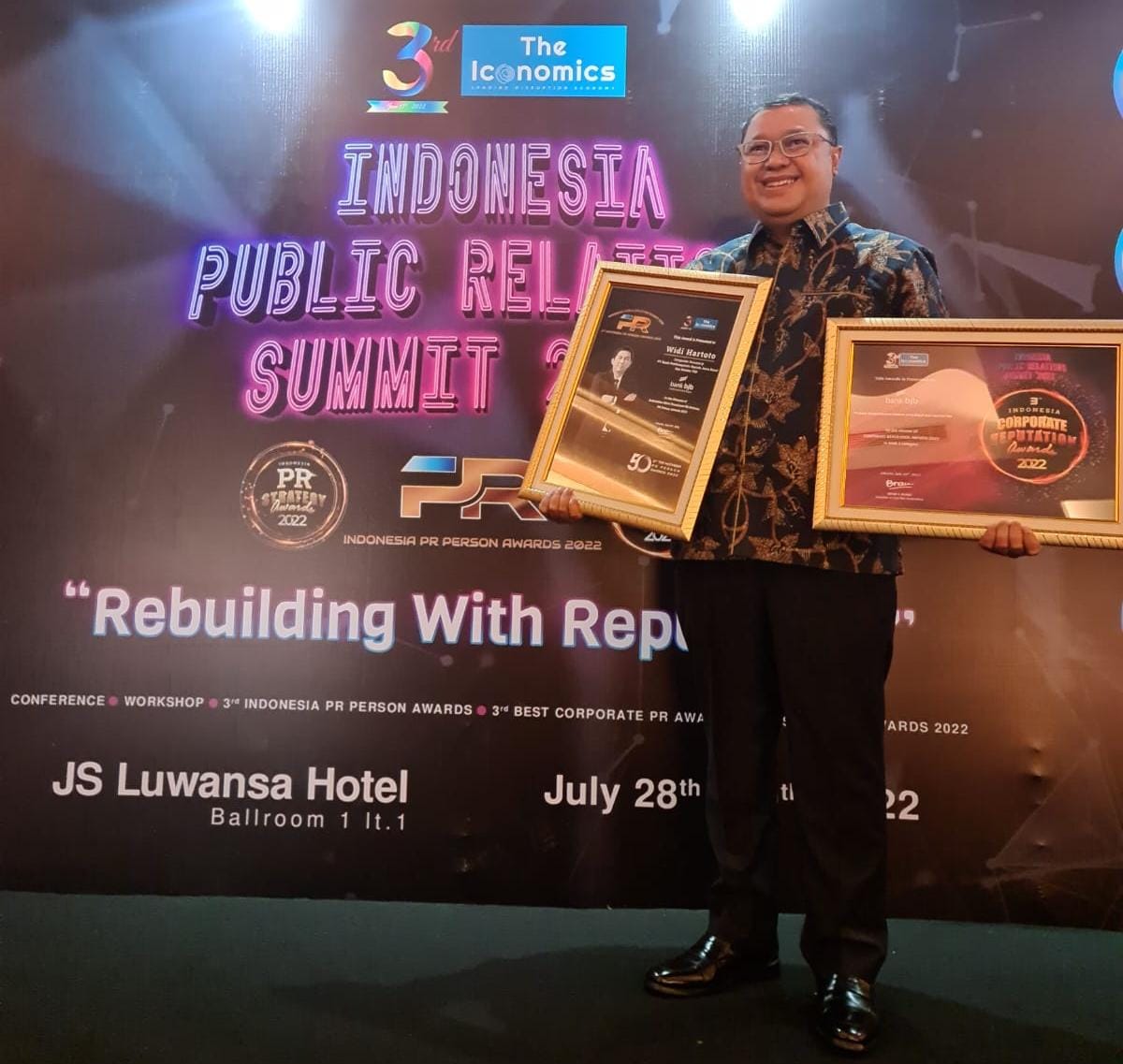 Bank bjb Raih Dua Penghargaan di Corporate Reputation Awards 2022