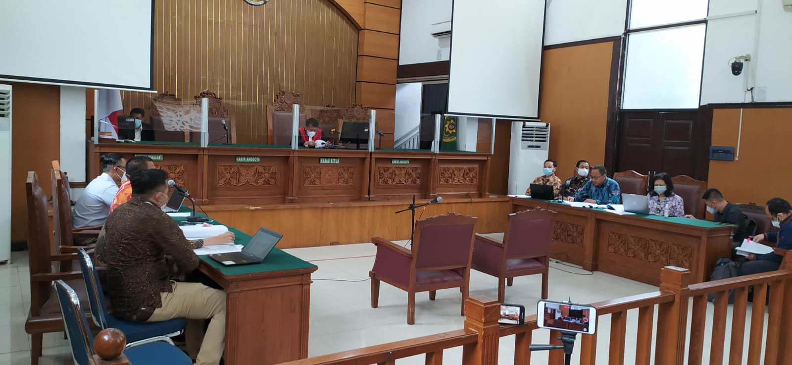 Suasana praperadilan Mardani H Maming