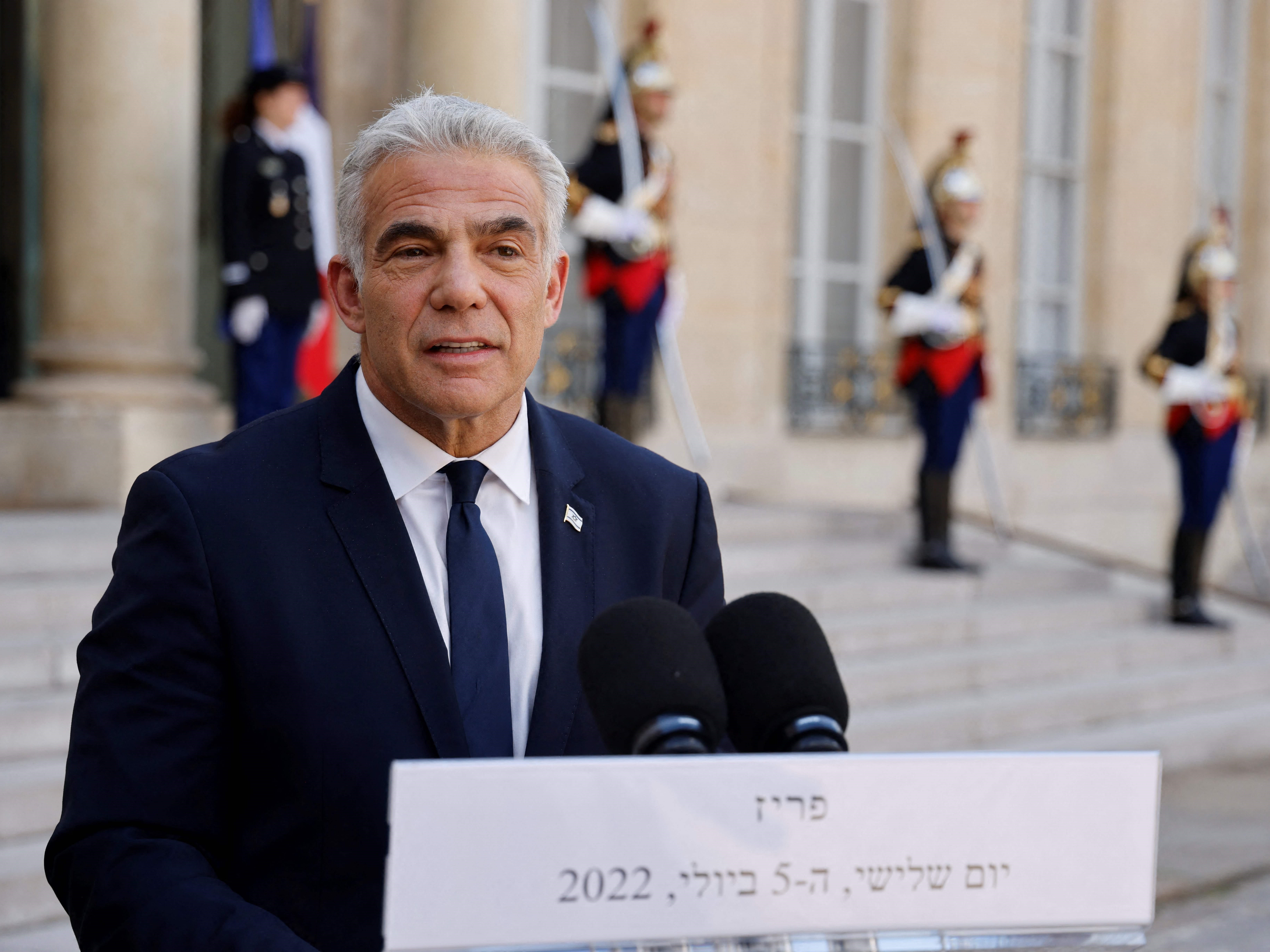 Yair Lapid.